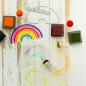 Preview: Heffy Doodle Rainbow Builder  Stencil - Schablone