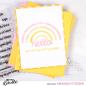 Preview: Heffy Doodle Rainbow Builder  Stencil - Schablone