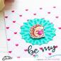 Preview: Heffy Doodle Simply Radiant  Stencil - Schablone