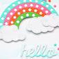 Preview: Heffy Doodle Starry Rainbow  Cutting Dies - Stanze  