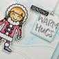 Preview: Heffy Doodle Warm Hugs   Clear Stamps - Stempel 
