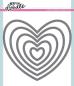 Preview: Heffy Doodle Stitched Hearts  Cutting Dies - Stanze  