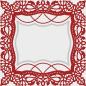 Preview: Crafters Companion -Vintage Christmas Festive Frame  Cut & Emboss - Prägefolder