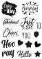 Preview: Crafters Companion - Enjoy Your Day  - Clear Stamps