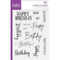 Preview: Crafters Companion - Happy Birthday  - Clear Stamps