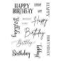 Preview: Crafters Companion - Happy Birthday  - Clear Stamps