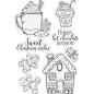 Preview: Crafters Companion - Sweet Christmas  - Clear Stamps