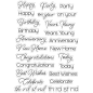 Preview: Crafters Companion - Everyday Sentiments - Clear Stamps