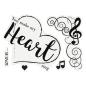Preview: Crafters Companion - Sharon Callis From the Heart  - Clear Stamps