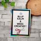 Preview: Carlijn Design Alfabet Blijf Kalm  Cutting Dies - Stanzen