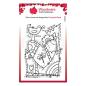 Preview: Woodware Rainbow heart  Clear Stamps - Stempel 
