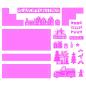 Preview: Tonic Studios - Stanze - Dimensions Stanzschablone set Staggered stage winter v 