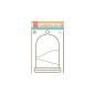 Preview: Marianne Design -  Craft Schablone Glasglocke von Marleen