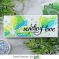 Preview: Picket Fence Studios Soar Butterfly 6x6 Inch Stencil - Schablone