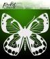Preview: Picket Fence Studios Zing Butterfly 6x6 Inch Stencil - Schablone