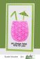 Preview: Picket Fence Studios Tropical Drinks 6x6 Inch Stencil - Schablone