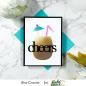 Preview: Picket Fence Studios Tropical Drinks 6x6 Inch Stencil - Schablone