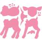 Preview: Marianne Design -  Collectables Präge- und Stanzschablone Eline's Reh