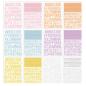 Preview: Simple Stories - Color Vibe - Spring - Alpha Sticker Books