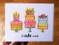 Preview: Janes Doodles "Cake!" Clear Stamp - Stempelset