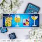 Preview: Janes Doodles " Happy Hour" Clear Stamp - Stempelset
