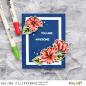 Preview: Janes Doodles " Hibiscus" Clear Stamp - Stempelset