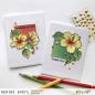 Preview: Janes Doodles " Hibiscus" Clear Stamp - Stempelset