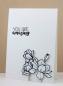 Preview: Janes Doodles " Magnolia" Clear Stamp - Stempelset