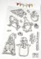 Preview: Janes Doodles " Merry Gnomes" Clear Stamp - Stempelset