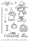 Preview: Janes Doodles " Winnie" Clear Stamp - Stempelset