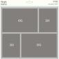 Preview: Simple Stories Simple Pages Template Design 1  - Schablone
