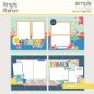 Preview: Simple Stories  Sunny Days Simple Pages Kit - Bits & Pieces
