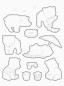 Preview: My Favorite Things Die-namics "Beach Bear" | Stanzschablone | Stanze | Craft Die