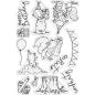 Preview: Crafters Companion -Lee Holland Stamp & Die Birthday Wishes - Stanze & Stempel