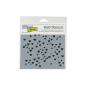 Preview: The Crafters Workshop Micro Hearts   Stencil - Schablone 6x6"