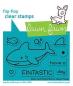 Preview: Lawn Fawn Stempelset "Duh-nuh Flip-Flop" Clear Stamp