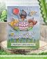 Preview: Lawn Fawn Stempelset "Mermaid for You Flip-Flop" Clear Stamp