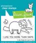 Preview: Lawn Fawn Stempelset "I Like Naps" Clear Stamp