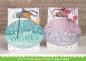 Preview: Lawn Fawn Stempelset "Giant Birthday Messages" Clear Stamp