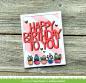 Preview: Lawn Fawn Craft Dies - Giant Happy Birthday To You