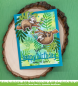 Preview: Lawn Fawn Stencil - Schablone - Tropical Leaves Background Stencils (2pcs)