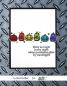 Preview: Picket Fence Studios Triple Trouble  Clear Stamps