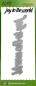 Preview: Picket Fence Studios Slim Line Oversized Joy to the World Word 4x10 Inch Die (SDCS-130)