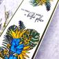 Preview: LDRS-Creative Tropical Floral Slim Line Layering Stencils (9pcs)  Stencil 6x6