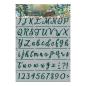 Preview: Studio Light - Schablone -  New awakening mask stencil Alphabet handlettering nr.07