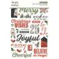 Preview: Simple Stories -  Simple Vintage Rustic Christmas - Sticker Book