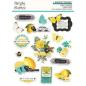 Preview: Simple Stories - Simple Vintage Lemon Twist - Layered Stickers 
