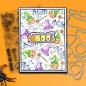 Preview: Polkadoodles Dies "Scary Boo" Stanzschablonen