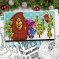 Preview: Polkadoodles Dies "Woodland Door" Stanzschablonen