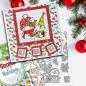 Preview: Polkadoodles Dies "Gnome Let it Snow" Stanzschablonen
